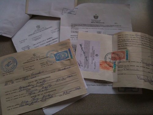 Cuban certificates Cuban certificates